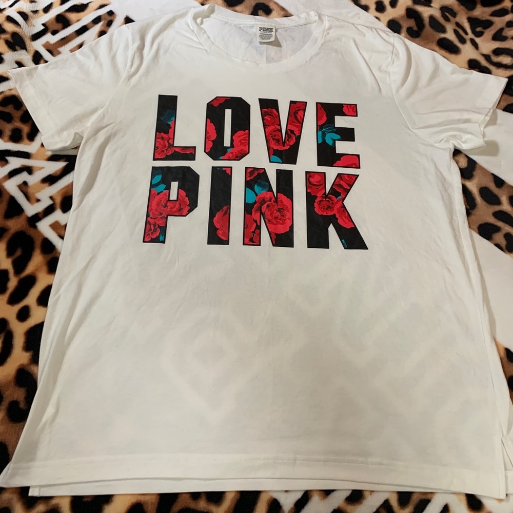 Victoria’s Secret PINK tee shirt size XL NWOT!!